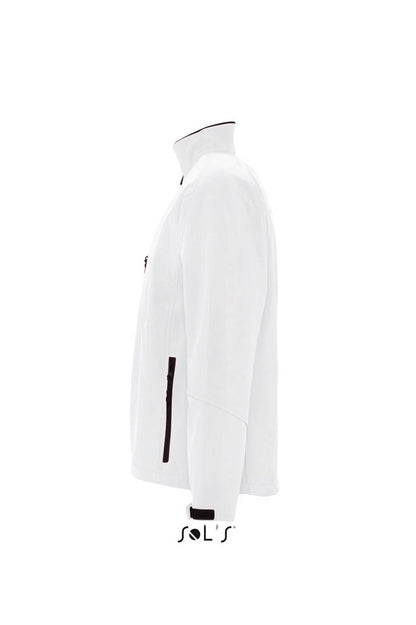 SOL'S RELAX - MEN'S SOFTSHELL ZIPPED JACKET - White - Additional
