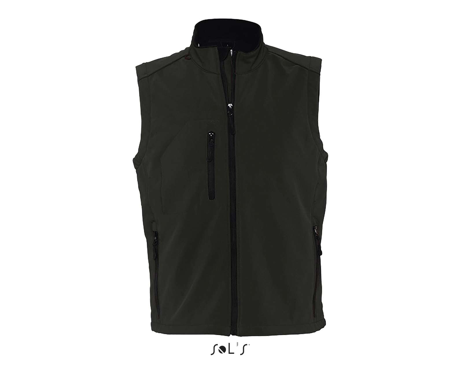 SOL'S RALLYE MEN - SLEEVELESS SOFTSHELL JACKET - Black - Additional