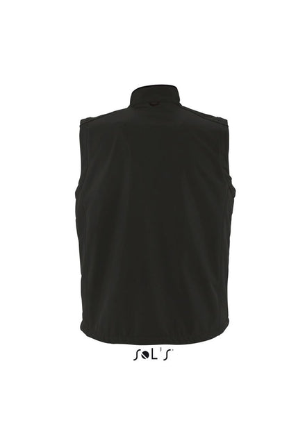 SOL'S RALLYE MEN - SLEEVELESS SOFTSHELL JACKET - Black - Additional