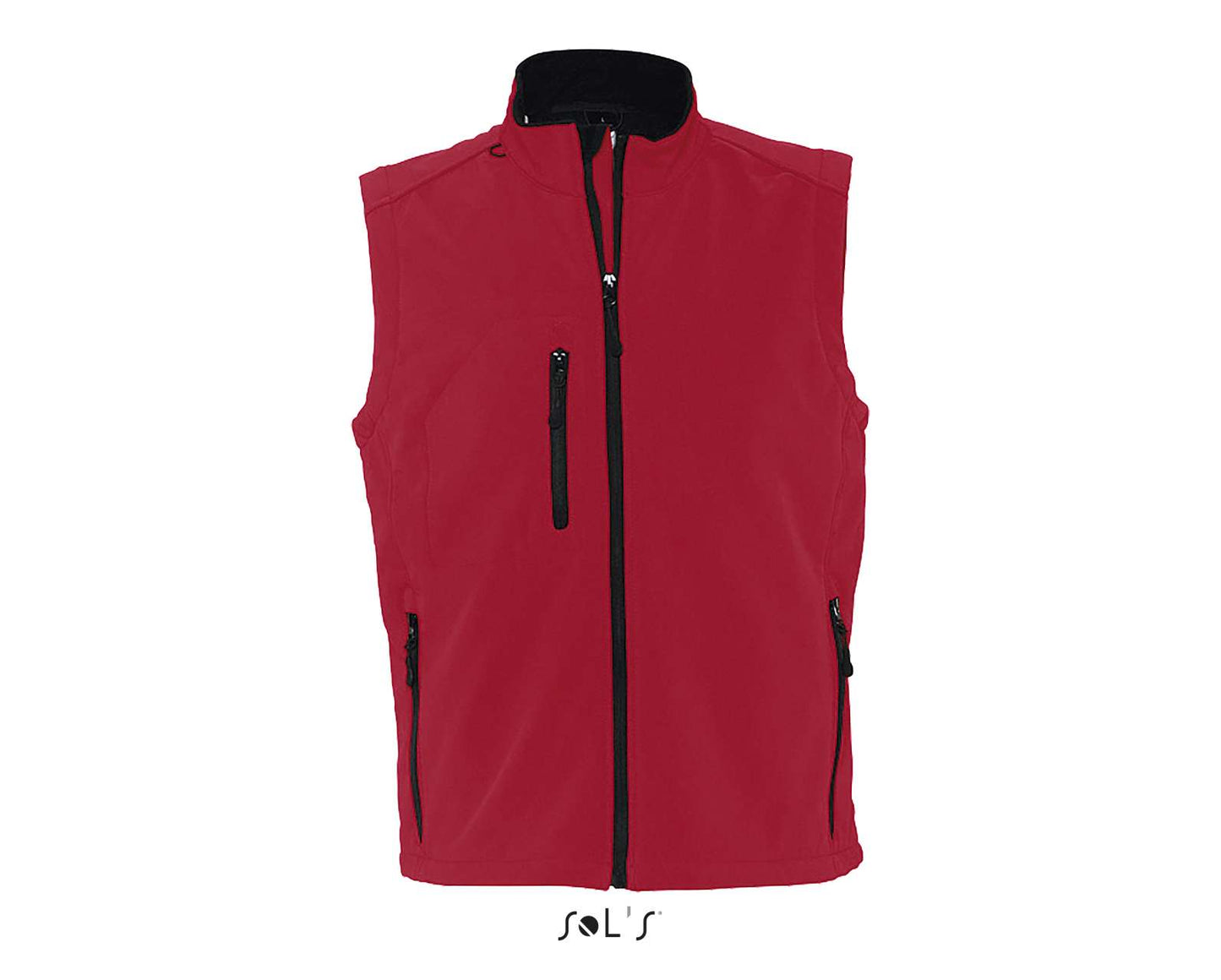 SOL'S RALLYE MEN - SLEEVELESS SOFTSHELL JACKET - Pepper Red - Additional