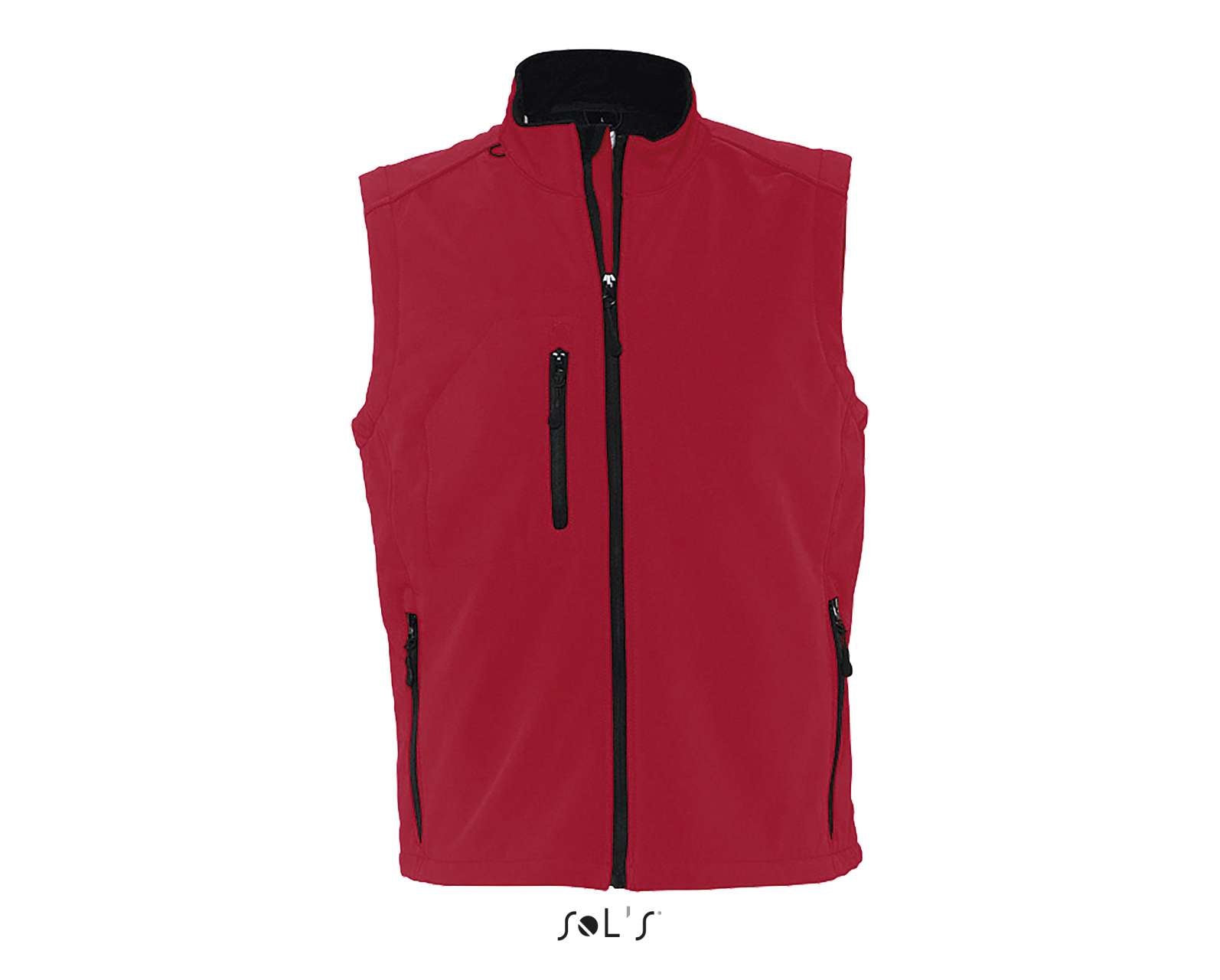 SOL'S RALLYE MEN - SLEEVELESS SOFTSHELL JACKET - Pepper Red - Additional