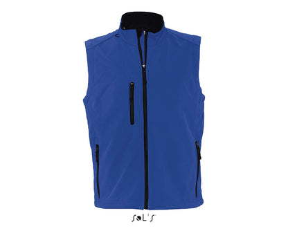 SOL'S RALLYE MEN - SLEEVELESS SOFTSHELL JACKET - Royal Blue - Additional