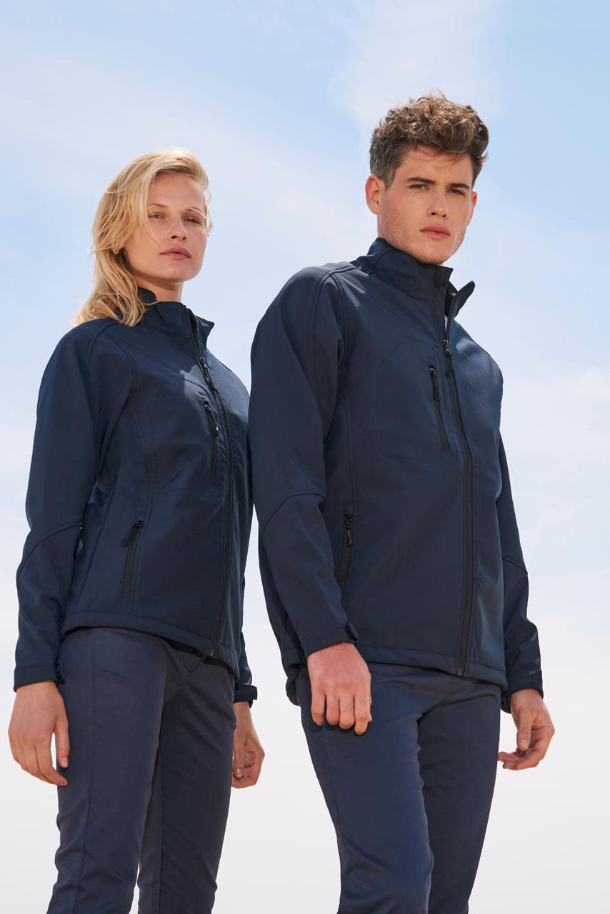 SOL'S ROXY - WOMEN'S SOFTSHELL ZIPPED JACKET - Abyss Blue - Additional