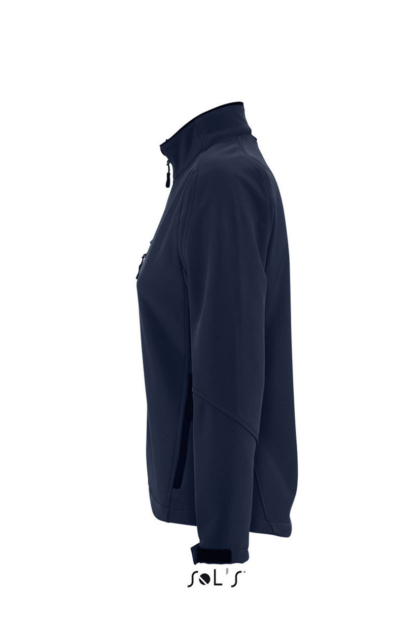 SOL'S ROXY - WOMEN'S SOFTSHELL ZIPPED JACKET - Abyss Blue - Additional