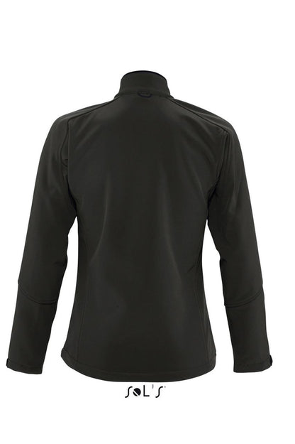 SOL'S ROXY - WOMEN'S SOFTSHELL ZIPPED JACKET - Black - Additional