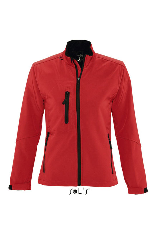 SOL'S ROXY - WOMEN'S SOFTSHELL ZIPPED JACKET - Pepper Red - Main