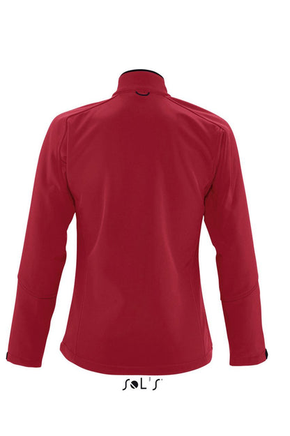 SOL'S ROXY - WOMEN'S SOFTSHELL ZIPPED JACKET - Pepper Red - Additional