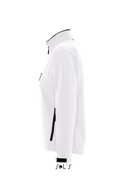 SOL'S ROXY - WOMEN'S SOFTSHELL ZIPPED JACKET - White - Additional