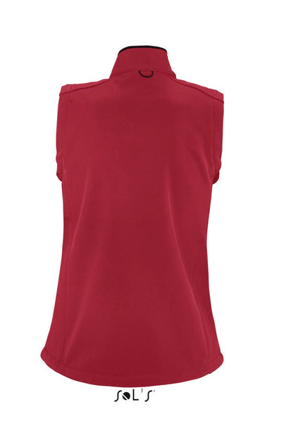 SOL'S RALLYE WOMEN - SLEEVELESS SOFTSHELL JACKET - Pepper Red - Additional