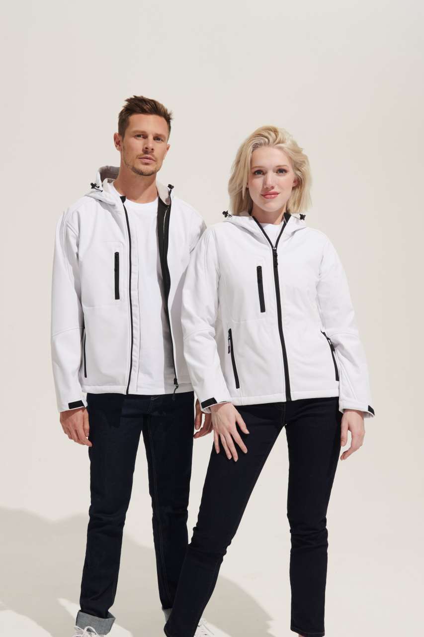 SOL'S REPLAY WOMEN - HOODED SOFTSHELL - Black - Additional