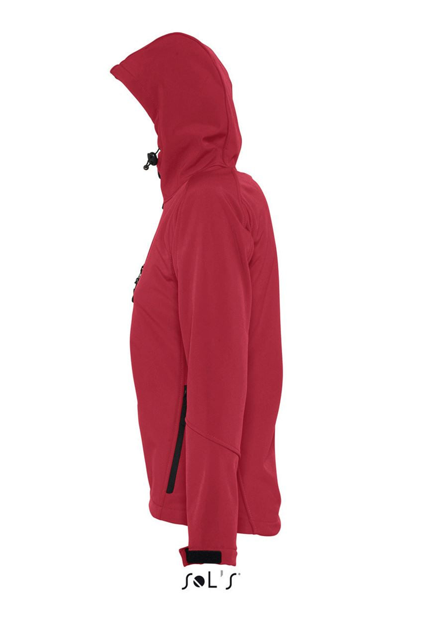 SOL'S REPLAY WOMEN - HOODED SOFTSHELL - Pepper Red - Additional