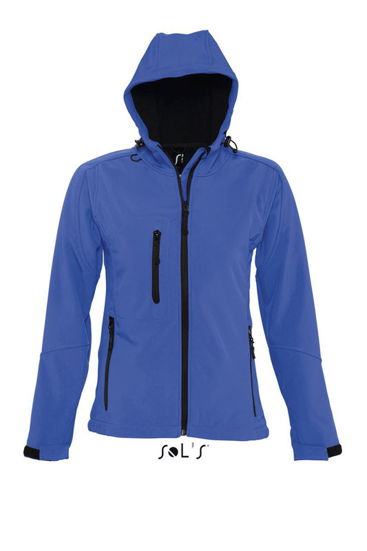 SOL'S REPLAY WOMEN - HOODED SOFTSHELL - Royal Blue - Main