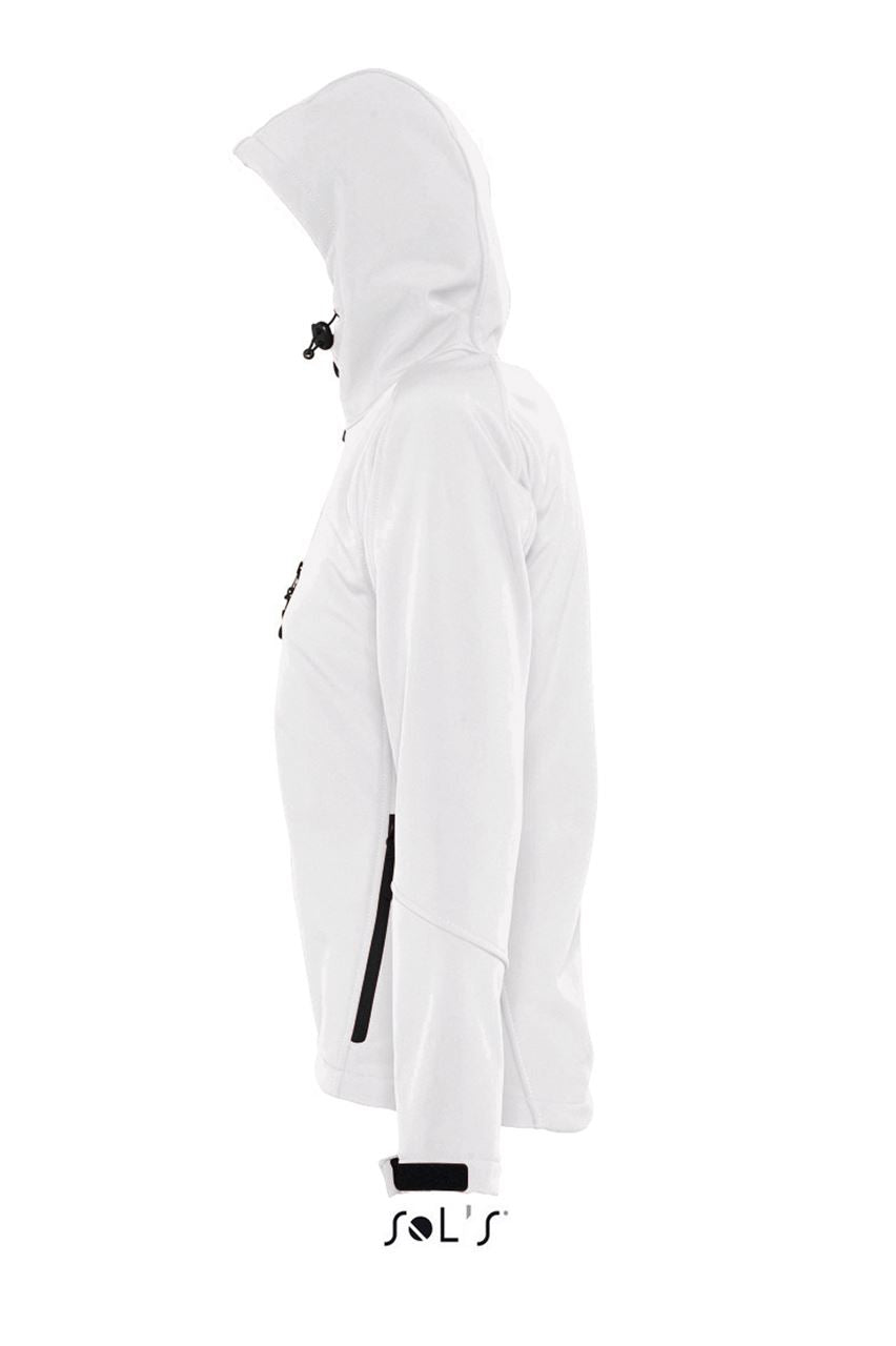 SOL'S REPLAY WOMEN - HOODED SOFTSHELL - White - Additional