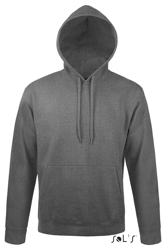 SOL'S SNAKE - UNISEX HOODED SWEATSHIRT - Charcoal Melange - Main