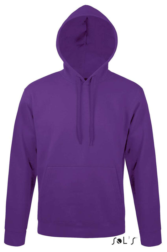 SOL'S SNAKE - UNISEX HOODED SWEATSHIRT - Dark Purple - Main