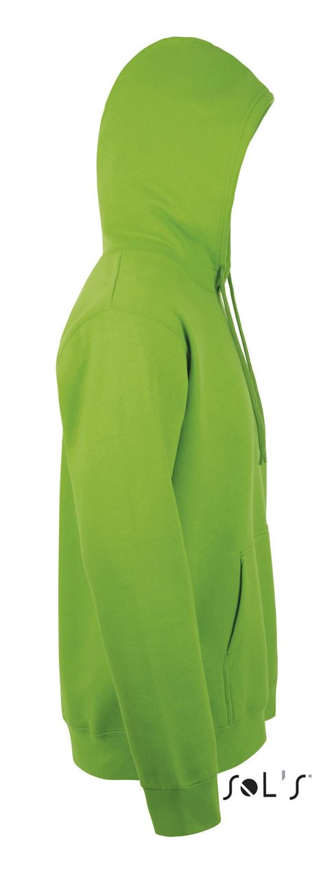 SOL'S SNAKE - UNISEX HOODED SWEATSHIRT - Lime - Additional