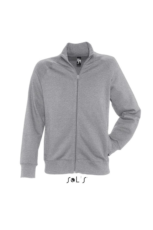 SOL'S SUNDAE - MEN’S ZIPPED JACKET - Deep Grey Melange - Main