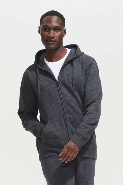 SOL'S SEVEN MEN - JACKET WITH LINED HOOD - Black - Additional