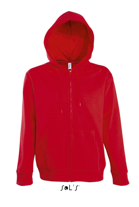SOL'S SEVEN MEN - JACKET WITH LINED HOOD - Red - Main