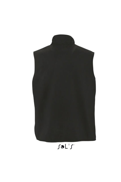 SOL'S NORWAY - UNISEX SLEEVELESS FLEECE CARDIGAN - Black - Additional
