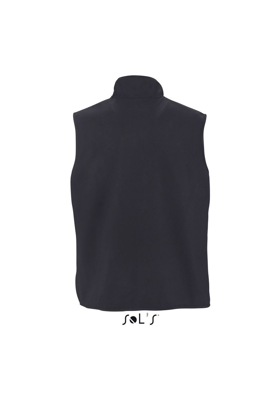 SOL'S NORWAY - UNISEX SLEEVELESS FLEECE CARDIGAN - Charcoal Grey - Additional