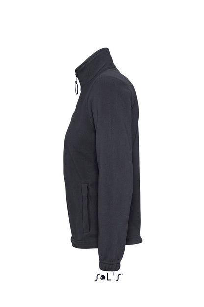 SOL'S NORTH WOMEN - ZIPPED FLEECE JACKET - Charcoal Grey - Additional