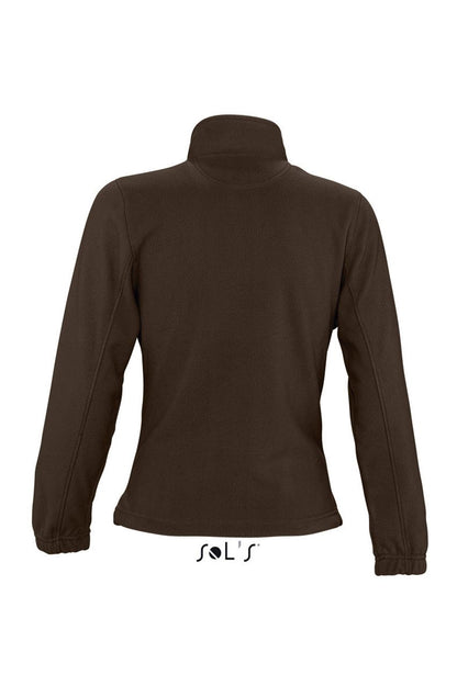 SOL'S NORTH WOMEN - ZIPPED FLEECE JACKET - Dark Chocolate - Additional