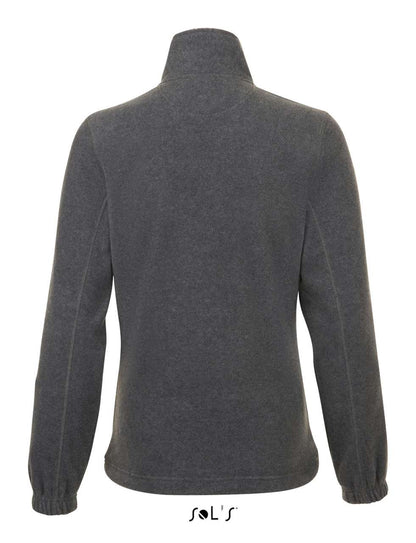 SOL'S NORTH WOMEN - ZIPPED FLEECE JACKET - Grey Melange - Additional