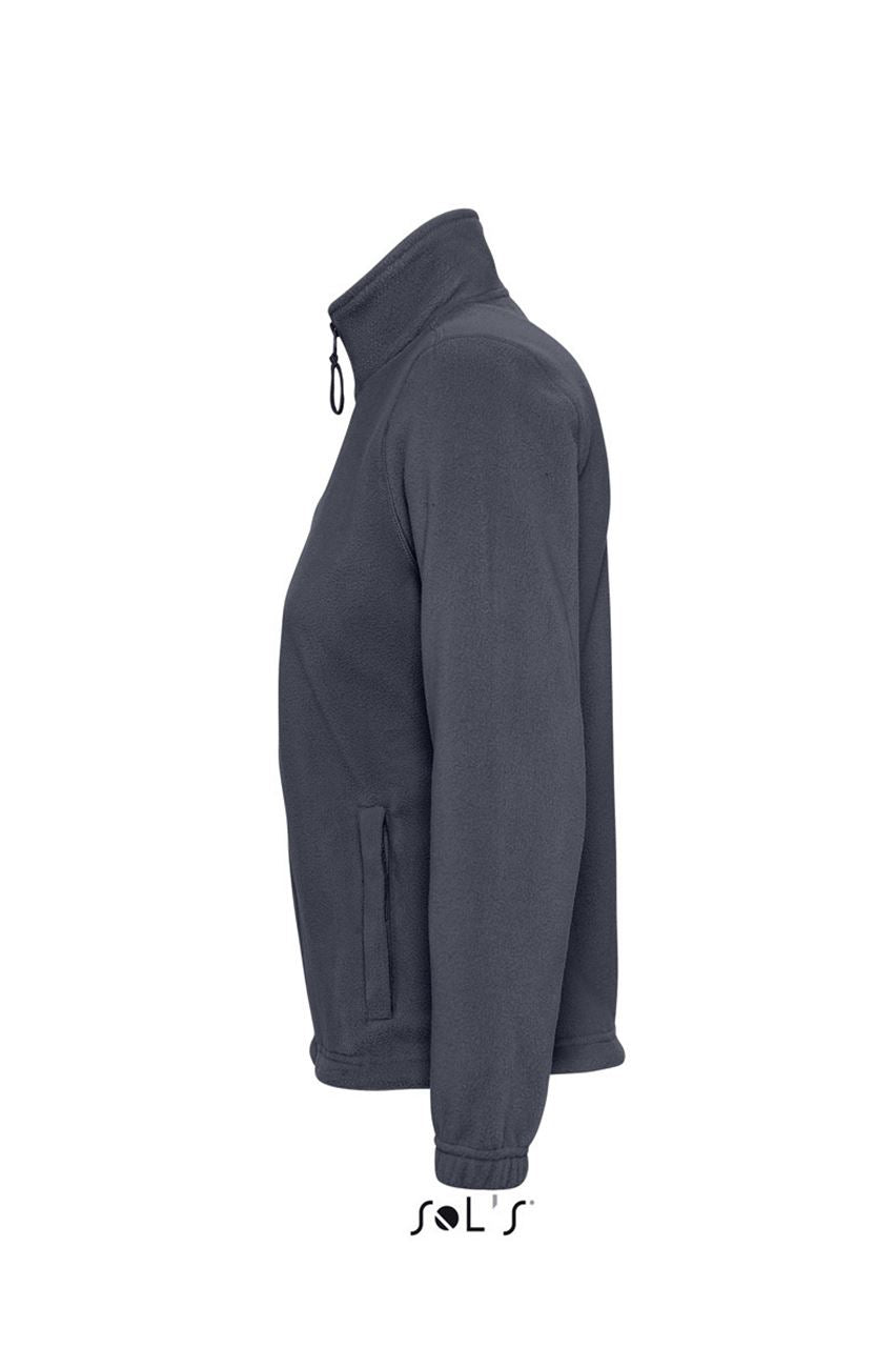 SOL'S NORTH WOMEN - ZIPPED FLEECE JACKET - Navy - Additional