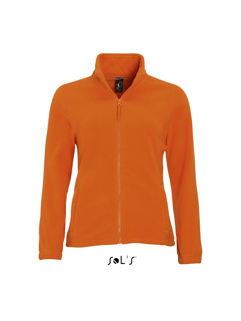 SOL'S NORTH WOMEN - ZIPPED FLEECE JACKET - Orange - Main