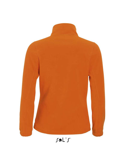 SOL'S NORTH WOMEN - ZIPPED FLEECE JACKET - Orange - Additional