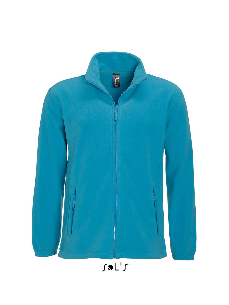 SOL'S NORTH MEN - ZIPPED FLEECE JACKET - Aqua - Main