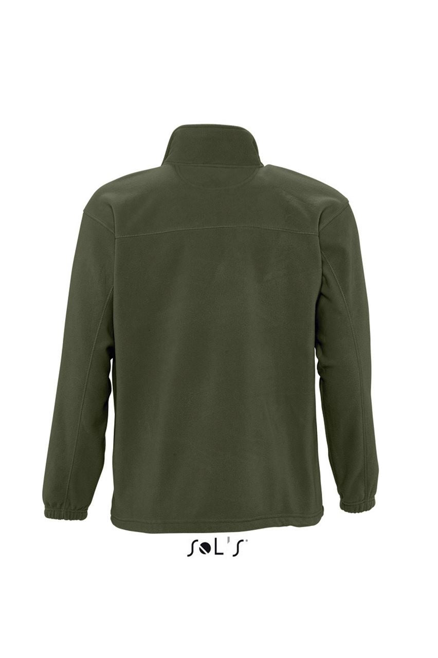 SOL'S NORTH MEN - ZIPPED FLEECE JACKET - Army - Additional