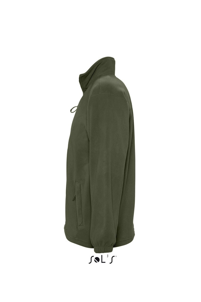 SOL'S NORTH MEN - ZIPPED FLEECE JACKET - Army - Additional