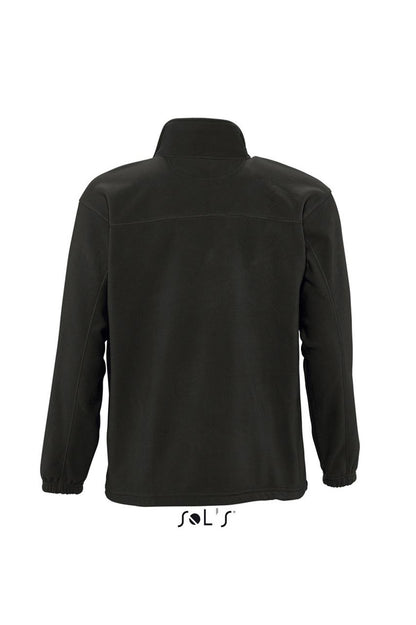 SOL'S NORTH MEN - ZIPPED FLEECE JACKET - Black - Additional