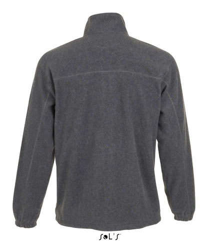SOL'S NORTH MEN - ZIPPED FLEECE JACKET - Grey Melange - Additional