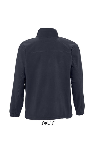 SOL'S NORTH MEN - ZIPPED FLEECE JACKET - Navy - Additional