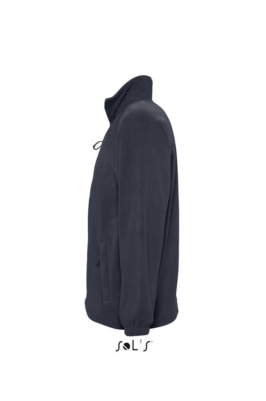 SOL'S NORTH MEN - ZIPPED FLEECE JACKET - Navy - Additional