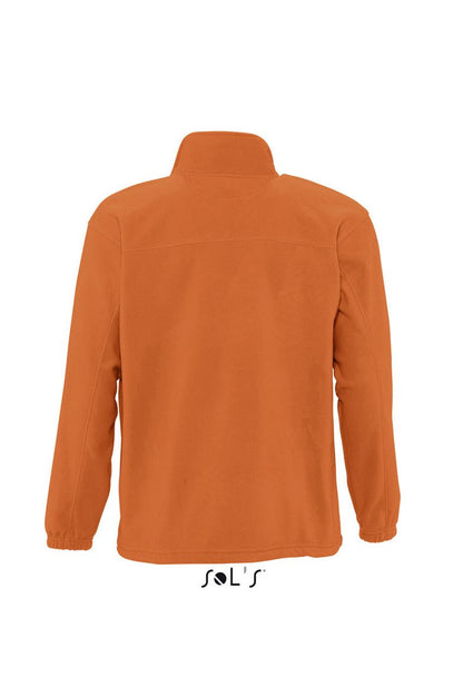 SOL'S NORTH MEN - ZIPPED FLEECE JACKET - Orange - Additional