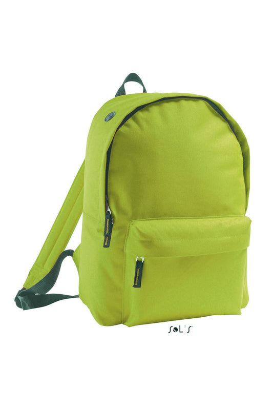 SOL'S RIDER - 600D POLYESTER RUCKSACK - Apple Green - Main
