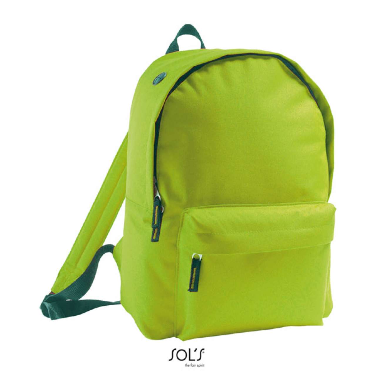 SOL'S RIDER - 600D POLYESTER RUCKSACK - Apple Green - Additional