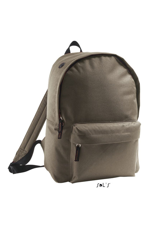 SOL'S RIDER - 600D POLYESTER RUCKSACK - Army - Main