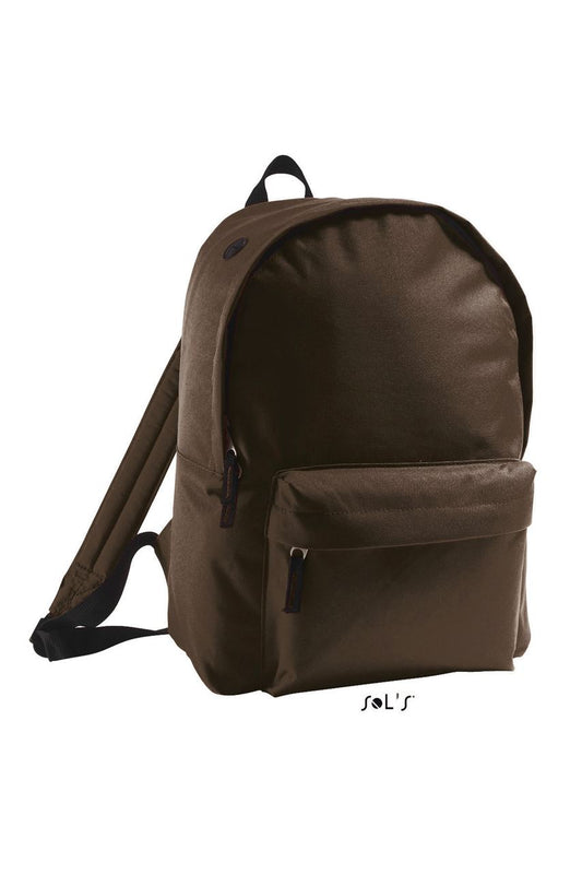 SOL'S RIDER - 600D POLYESTER RUCKSACK - Chocolate - Main