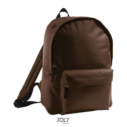 SOL'S RIDER - 600D POLYESTER RUCKSACK - Chocolate - Additional