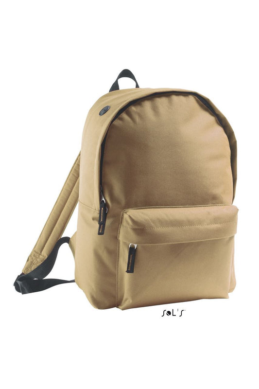 SOL'S RIDER - 600D POLYESTER RUCKSACK - Dune - Main
