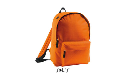 SOL'S RIDER KIDS' - 600D POLYESTER RUCKSACK - Orange - colorimageurl