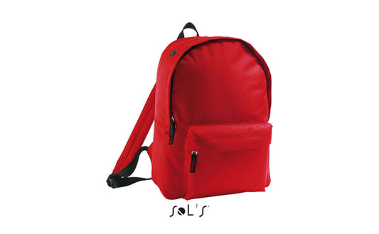 SOL'S RIDER KIDS' - 600D POLYESTER RUCKSACK - Red - colorimageurl