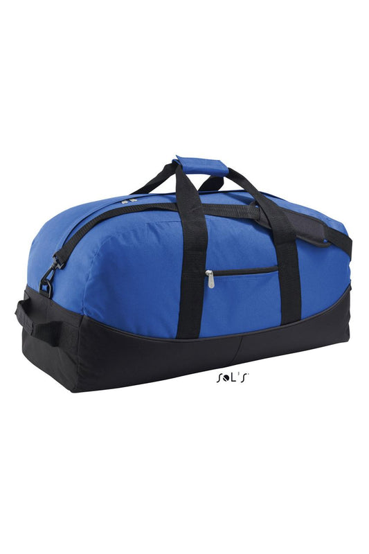 SOL'S STADIUM 65 - TWO COLOUR 600D POLYESTER TRAVEL/SPORTS BAG - Royal Blue - Main