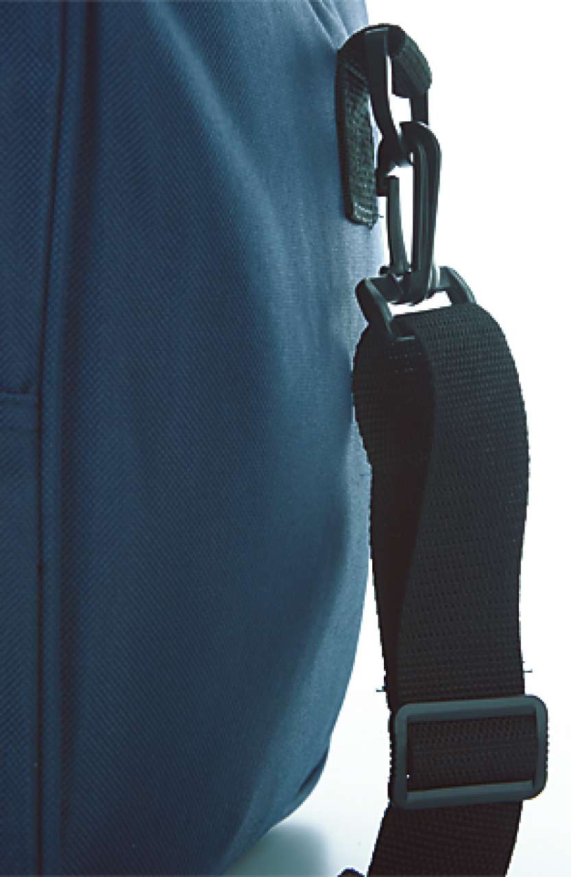 SOL'S WEEK-END - 600D POLYESTER MULTI-POCKET TRAVEL BAG - Black - Additional