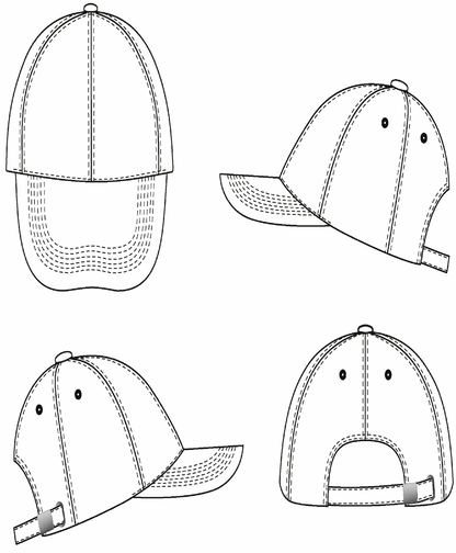 SOL'S BUFFALO - SIX PANEL CAP - Bottle Green - Additional